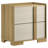 Rolle 2-drawer Nightstand Bedside Table Natural