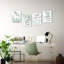 4 Piece Wrapped Canvas Print