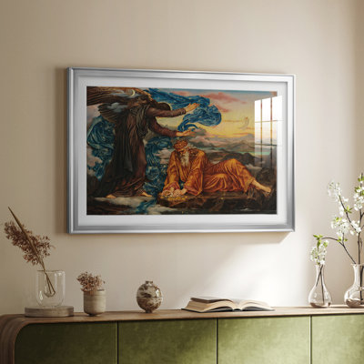 Earthbound-Evelyn De Morgan-Framed Print with Mat and glass-1897
