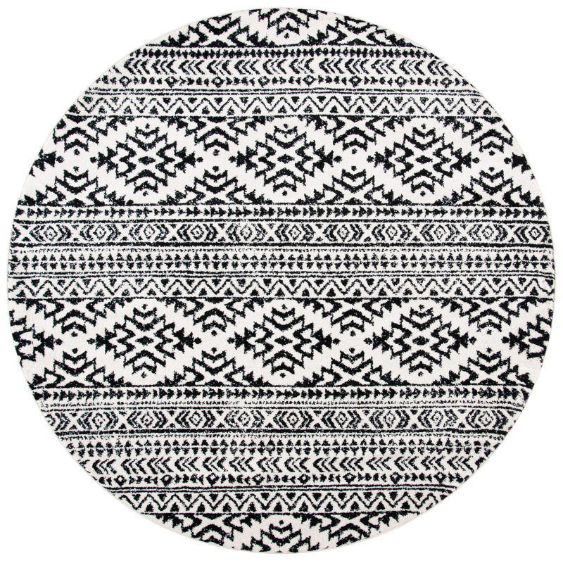 Cobos Performance Geometric Rug, Round 8'
