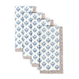 over&back Hand-Blocked Napkins, Set of 4