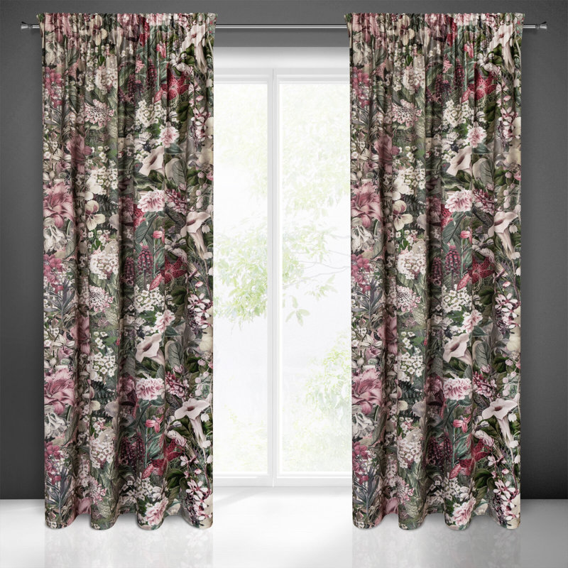 Adrio Blackout Curtains Single Panel