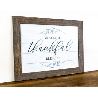 Grateful Thankful