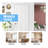 Space-saving Primed Interior Doors, Solid Wood Modern Design For Versatile Use