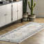 Tapis oriental bleu / beige Brearly-731067387