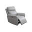 Breathing Leather 3-Piece Reclining Living Room Set, Light Grey-100965155