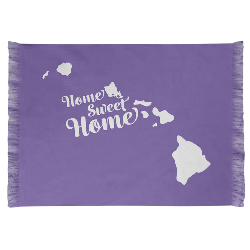 Tapis de zone mauve honolulu the home