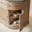 Louise Solid Oak Free-standing Vanity Unit-124445777