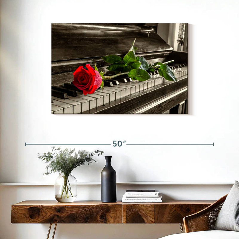 Harnek Rose On Piano