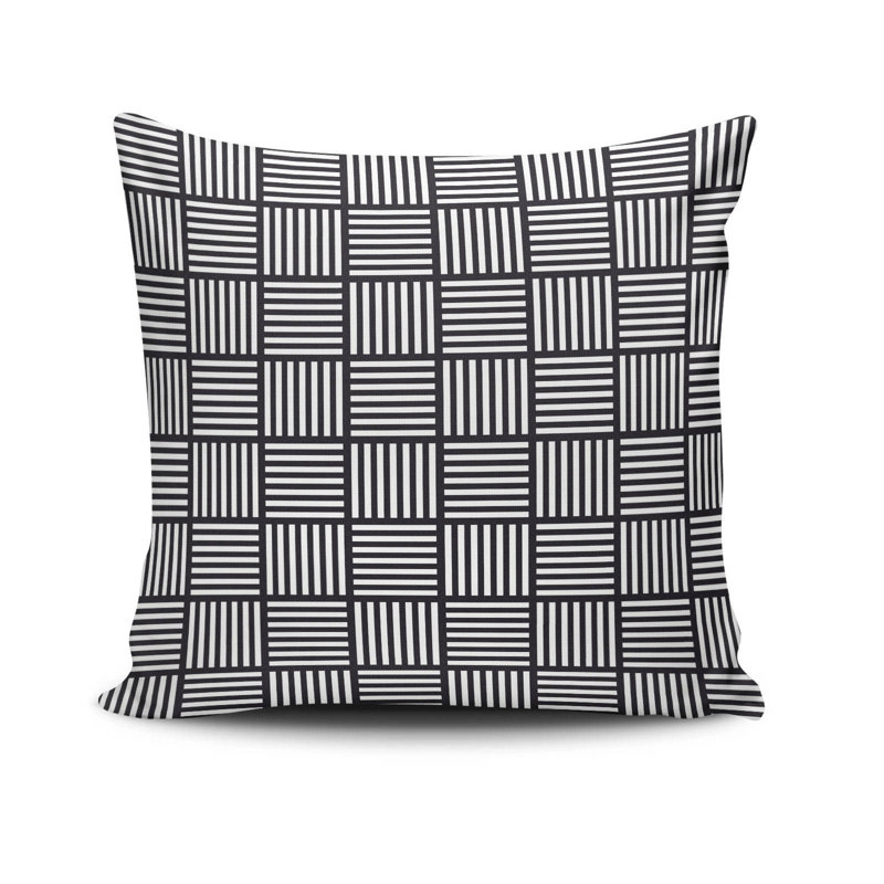 Housse et insert de coussin décoratif intérieur / extérieur en coton / polyester Minford