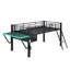 Lit mezzanine avec bureau Gaming, DEL