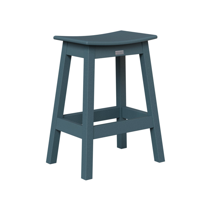 Tabouret de comptoir berlinois Berlin, Ardoise, 24.5