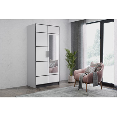 Mahkel 2 Door Wardrobe