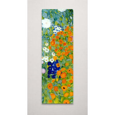 Bauerngarten / jardin de fleurs (1907) - art mural sur toile