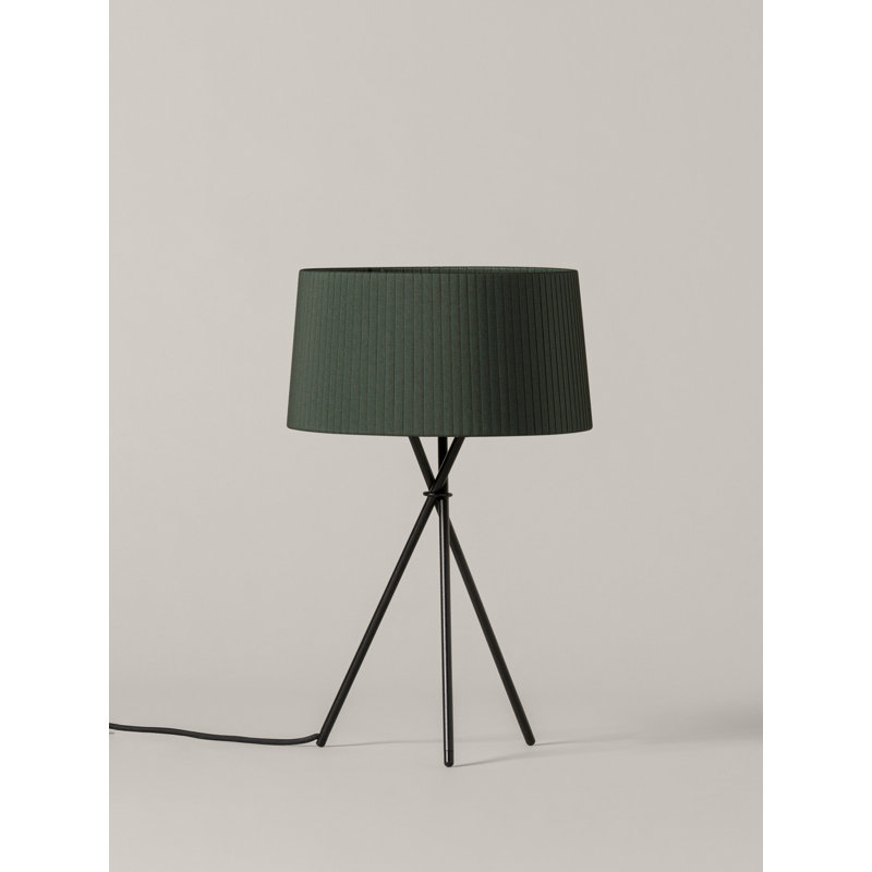 Metal Tripod Lamp, Green