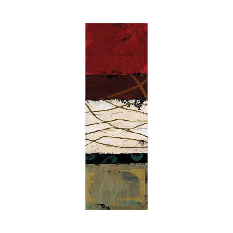 Changes I by Julie Havel - Wrapped Canvas Panoramic Painting, 30.48 cm H x 91.44 cm W x 1.91 cm D
