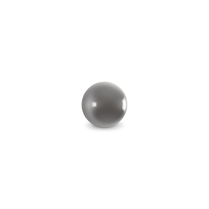 Boule sur le mur, H 17 po x l 17 po x P 17 po