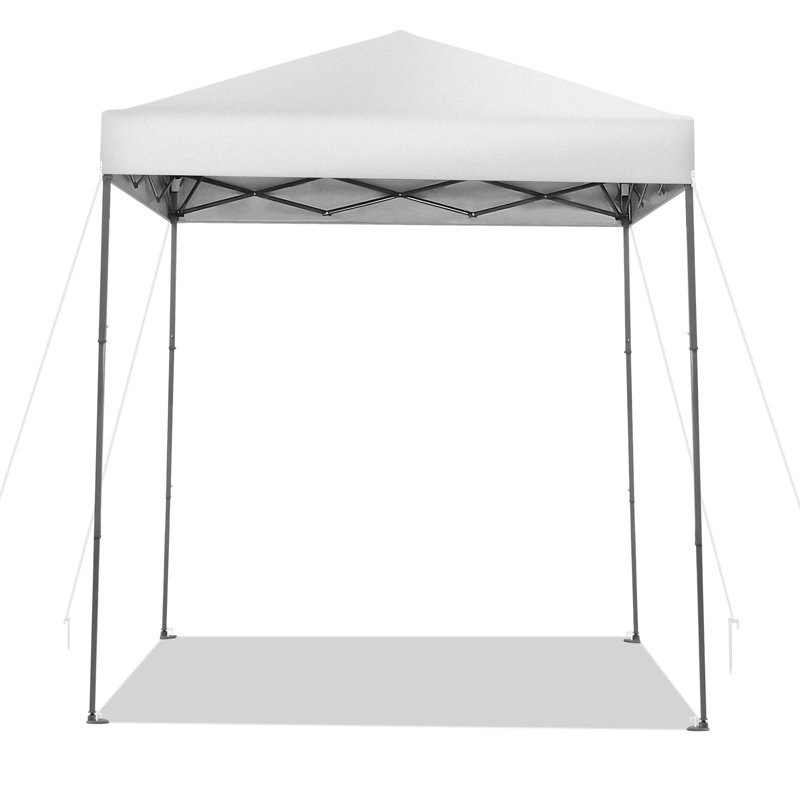 6 Ft. W X 6Ft. D Metal Pop-Up Canopy 