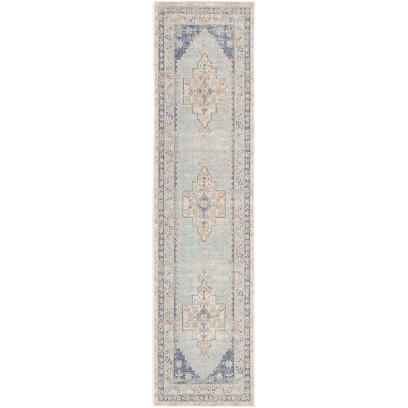 Parchette Oriental Indoor Rug, Runner 2' x 8'