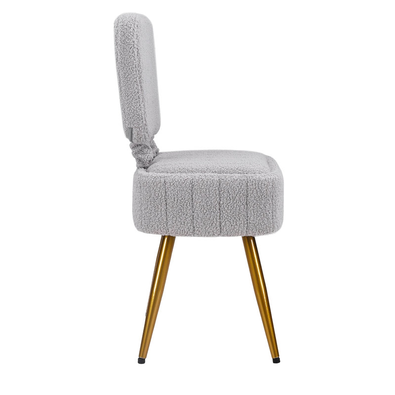 Wood Accent Stool, Pink