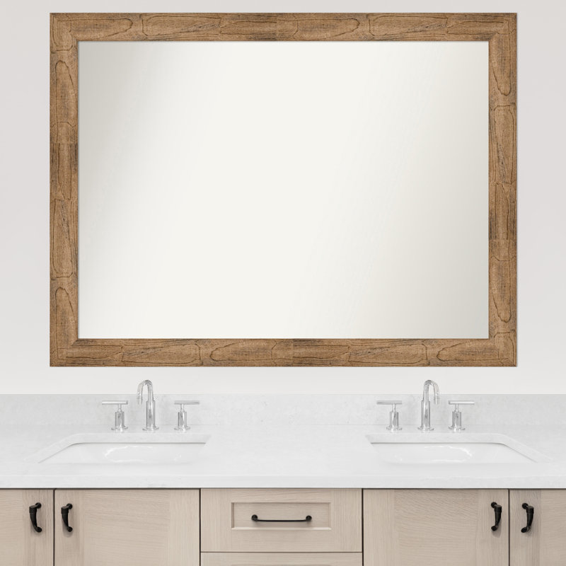 Timmy Solid Wood Wall Mirror, 37.5" x 49.5", Rectangle