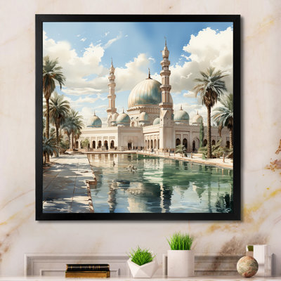 Blanc, mosquée de l'Islam blanc Sheik Zayed I - Art mural