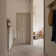 Privacy Door Lever with Rectangular Rosette Keyless Lock