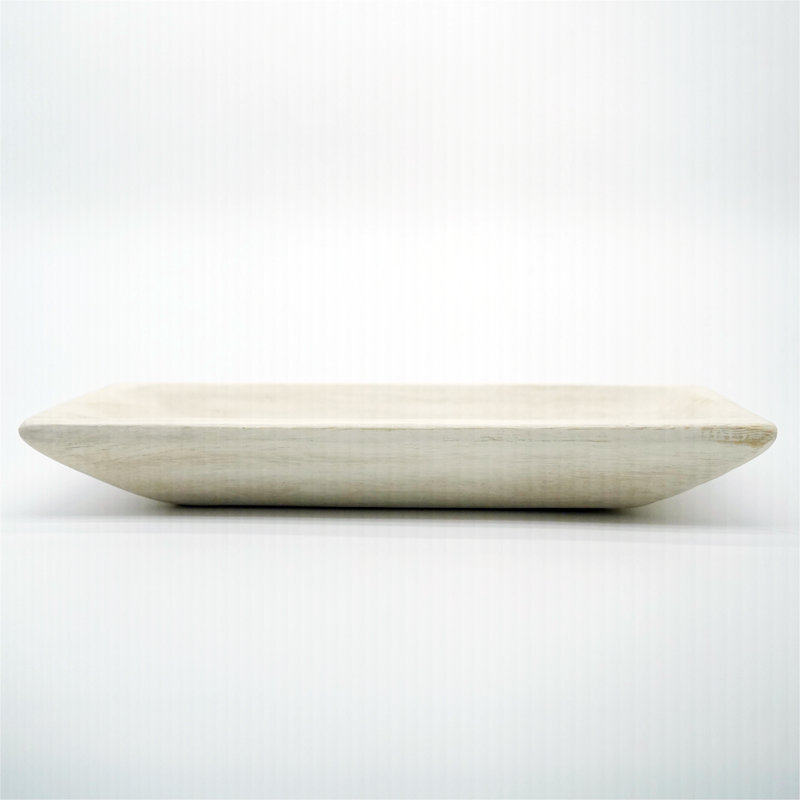 Assiette décorative en bois Bordas