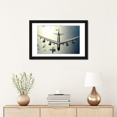 " A B-52 Stratofortress In Flight Over The Pacific Ocean " by Stocktrek Images