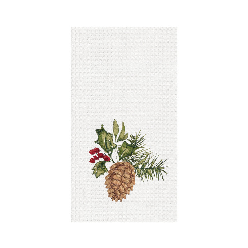 Torchon botanique Pinecone