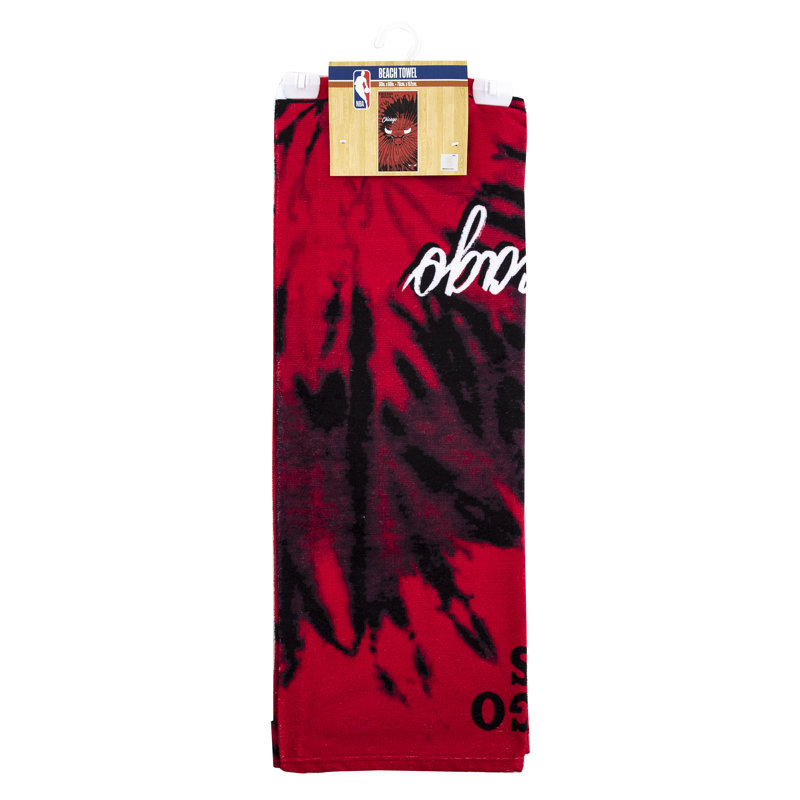 Psychedelic Beach Towel, NBA Bulls