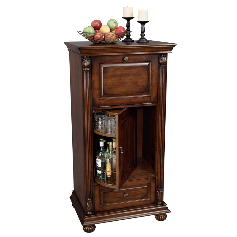 Wine And Spirits Hide-A-Bars Bar Cabinet