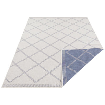 Cebu Flatweave Blue Rug
