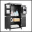 Elegant Bathroom Floor Storage Cabinet-1351866525