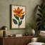 Orange Bloom Study Botanical - Wrapped Canvas-1591219061-1591219071