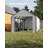 Heavy-Duty PE Enclosure Kit (2-Pack) for Metal Carport - 220gsm Roll-Up Zipper Door Panels for 13x26, 13x21, 13x16 ft, with Ball Bungees, White-124431613-124431614