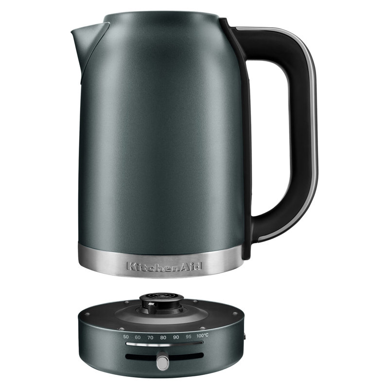 KitchenAid 1.7 L Electric Kettle with Temperature Control, Keep Warm Function & Stainless Steel Interior