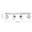 Lacey 4-Light 54cm Ceiling Spotlight-20540338-28709105