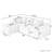 Modular Corduroy Sectional with Reversible Chaise - Compression, No Assembly-171428525
