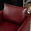 Fauteuil pivotant en cuir véritable Azib-88419630