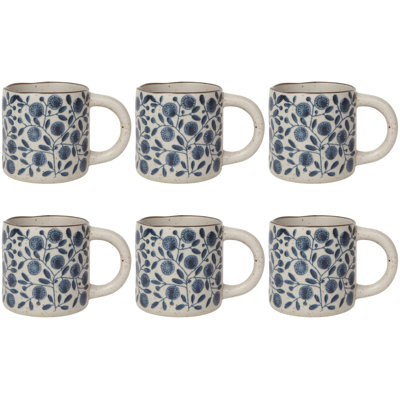 Set of 6 Calendula Element Mug
