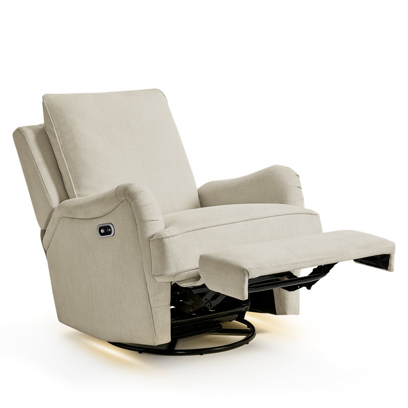 Maxi-Cosi Lindon Swivel Glider & Power Recliner, Linen