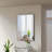 Oversized Vertical Horizontal Hanging Aluminum Framed Bathroom Wall Mount Mirror For Bedroom, Living Room-353599034-353599033