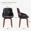 Chaises de salle à manger rembourrées Modern-1152305154