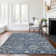 Premium Machine Washable Alliah AMF94 Blue Rug