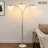 Beckum 90" 3-Lights Novelty Arched Glam Nature Shell Tree Floor Lamp-1545205745