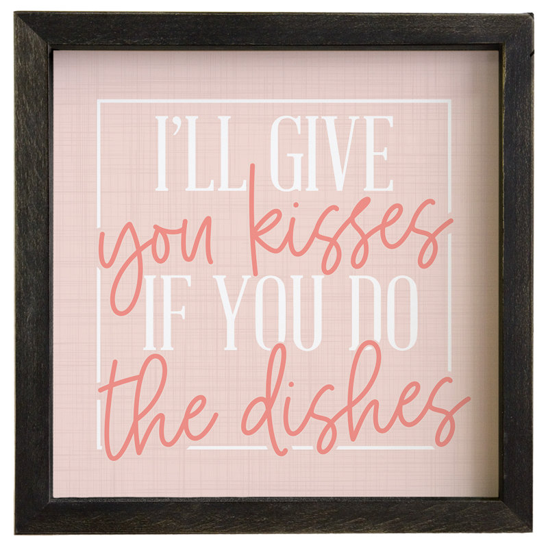 Kisses Do Dish, H 10 po x l 10 po