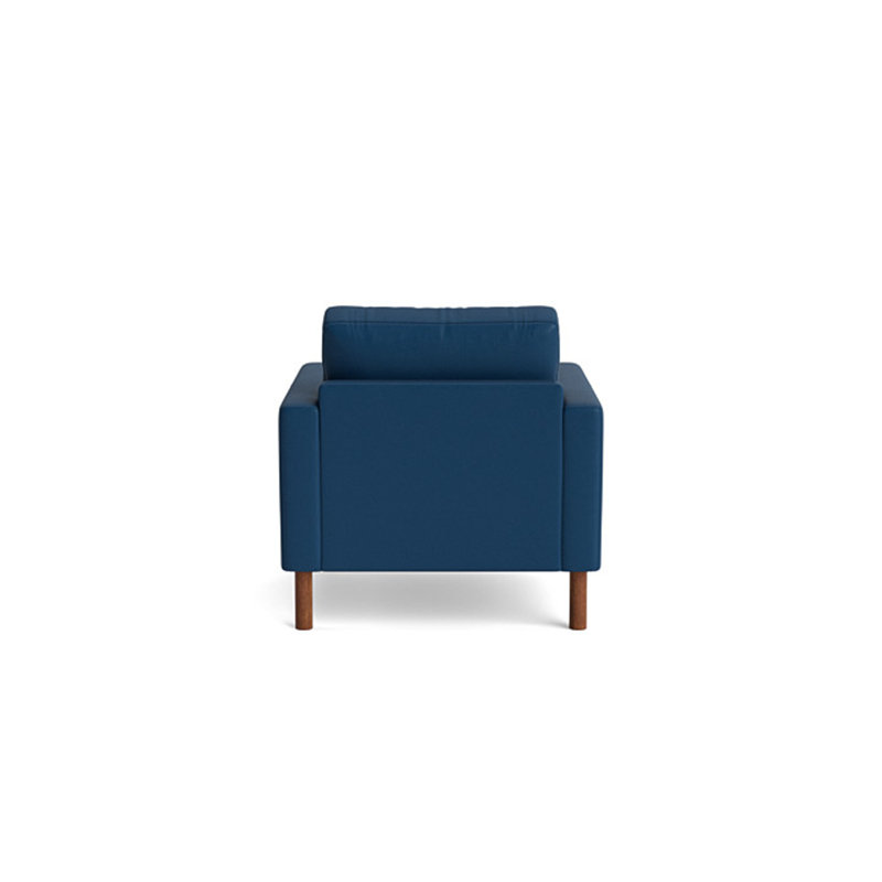 Laguna Chair, Leather - Deep Blue