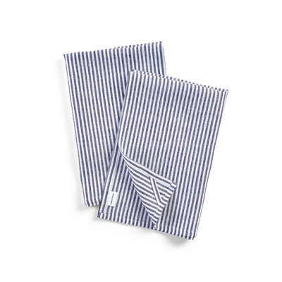 Narrow Striped Linen Kitchen Towel