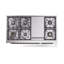 ILVE UN48FNMPEGG Nostalgie II Noblesse 48 inch Dual Fuel Range (8 Sealed Burners + Griddle, Triple Glass Door)-264993568-264993569-264993570